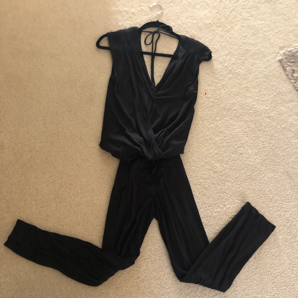 French Connection Spring Wrap Jumpsuit XS